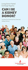 Can I be a kidney donor? brochure
