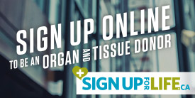 Sign up online to be an organ and tissue donor